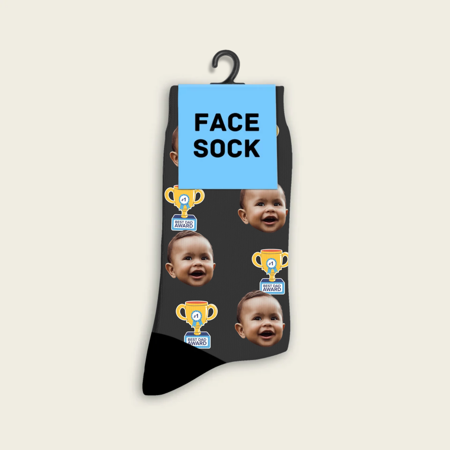 FaceSock | Custom Best Dad Socks With Photo