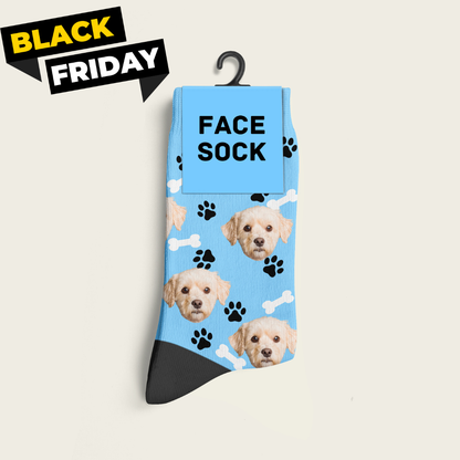 FaceSock | Custom Dog Socks With Photo