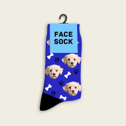 FaceSock | Custom Dog Socks With Photo