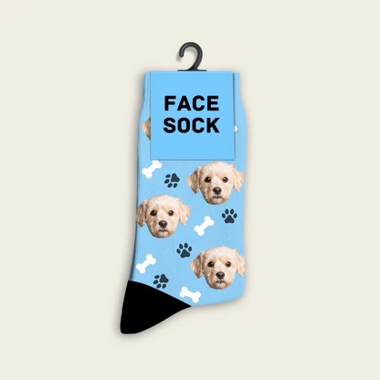 FaceSock | Custom Dog Socks With Photo
