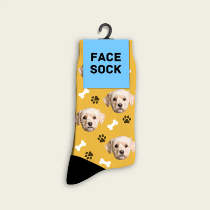 FaceSock | Custom Dog Socks With Photo