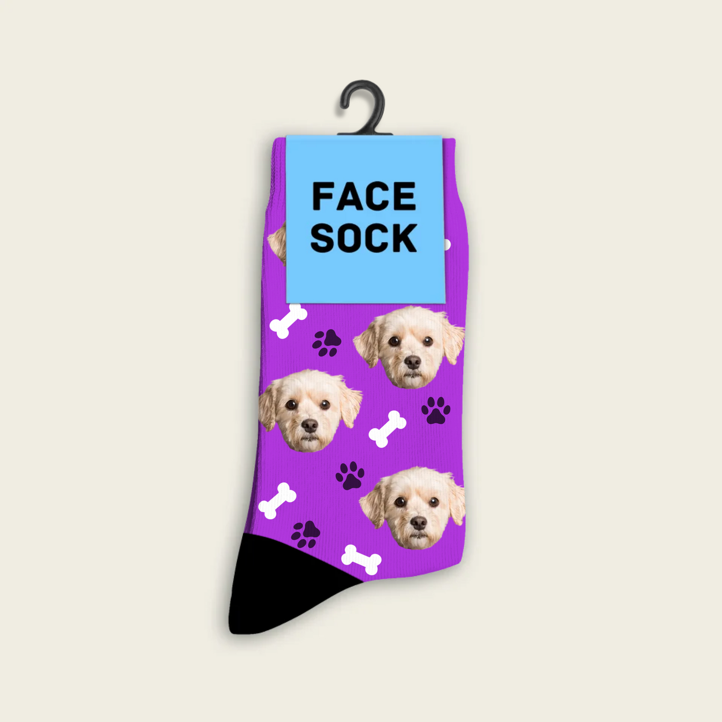 FaceSock | Custom Dog Socks With Photo