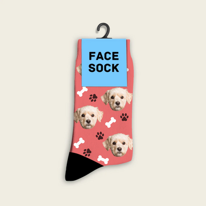 FaceSock | Custom Dog Socks With Photo