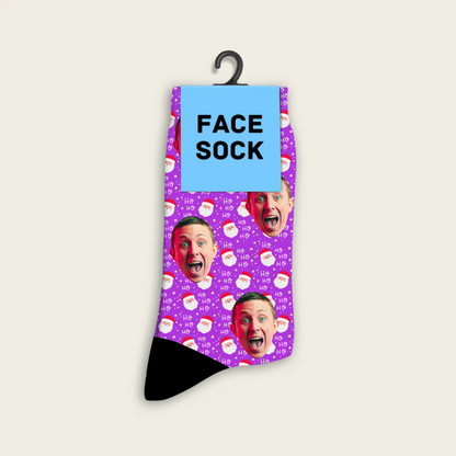 FaceSock | Custom Christmas Socks With Photo
