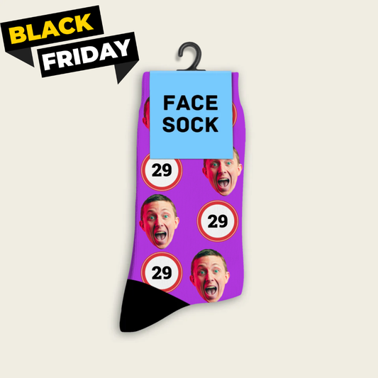 FaceSock | Custom Birthday Socks With Photo